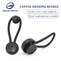 genuine marine Plastic fasteners for canvas fabric fasteners black plastic lock cover Fiber Plastic Nylon Shock Cord Cover Clip